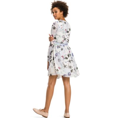Floral Chiffon Dress
